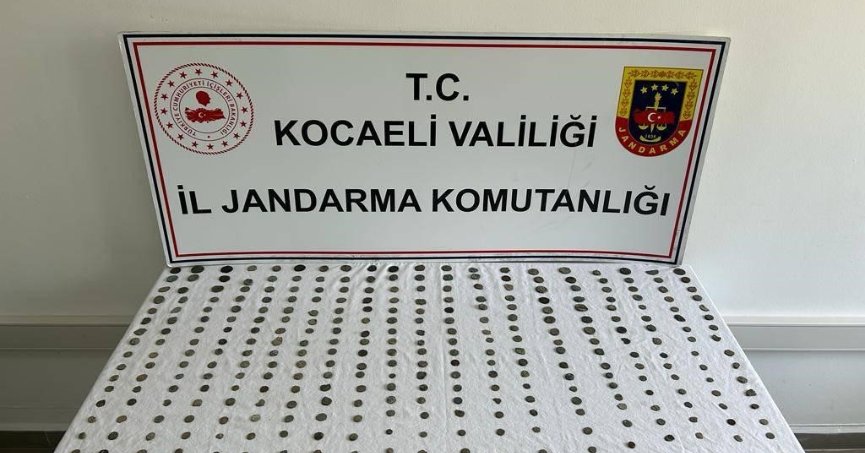 Kocaeli'de 505 tarihi eser ele geçirildi