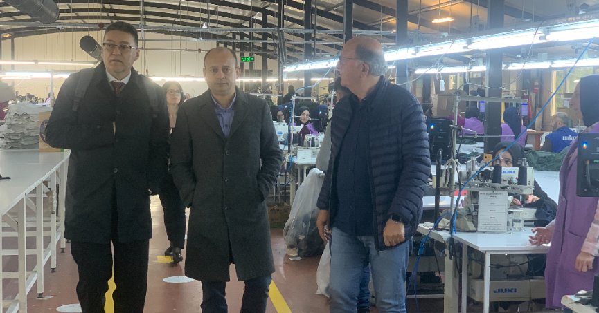 AB Müsteşarı KSO’yu ve Bizimköy’ü ziyaret etti