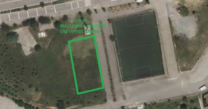 Büyükşehir’den Malta Mahallesi’ne futbol sahası