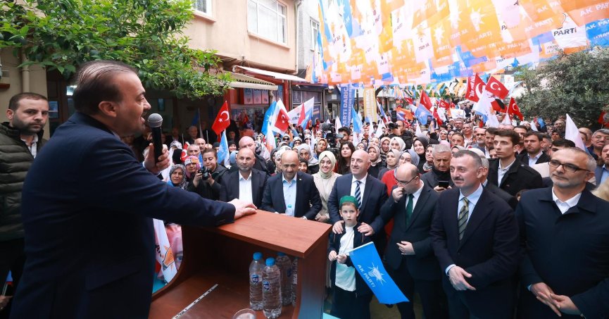 AK Parti Darıca’da gövde gösterisi