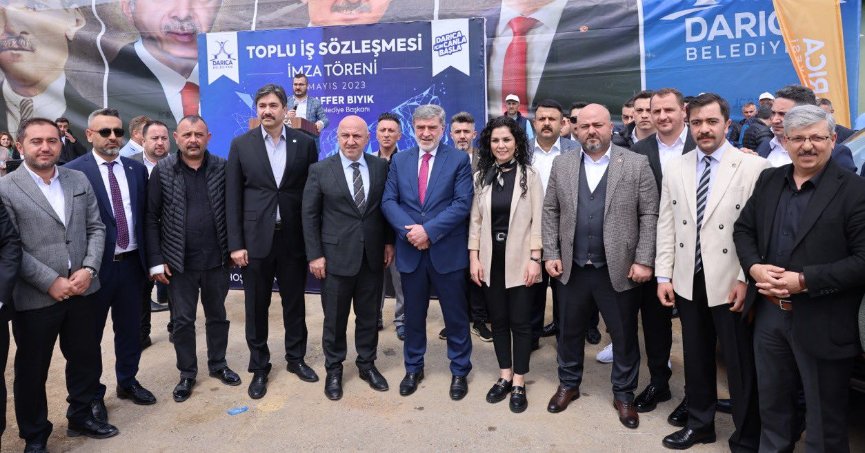 Milletvekili Çakır, işçilerin zam sevincini paylaştı