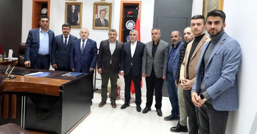 YRP’li adaylardan Başkan Şayir’e ziyaret