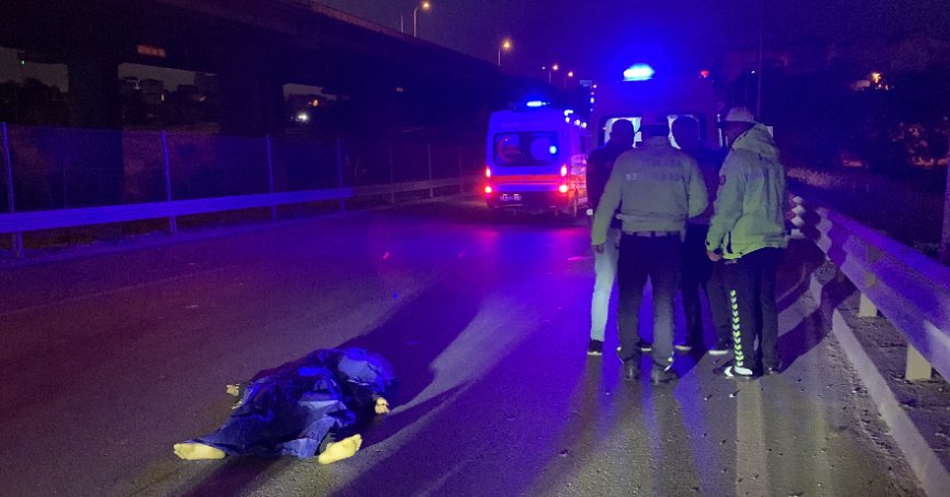 Tırın çarptığı yaya hayatını kaybetti