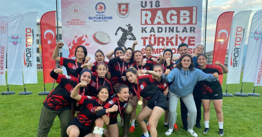 Körfez Gençlerbirliği Ragbi’de Türkiye Şampiyonu oldu