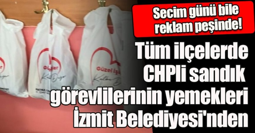 Başkan Hürriyet Secim günü bile reklam peşinde!