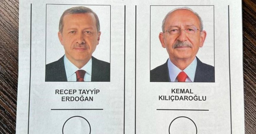 İşte İkinci Turda Kullanılacak Oy Pusulasının Örneği