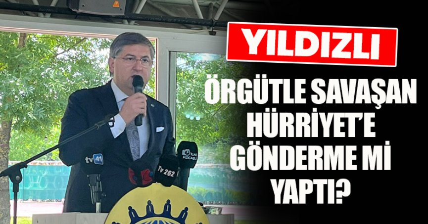 YILDIZLI ÖRGÜTLE SAVAŞAN HÜRRİYET’E GÖNDERME Mİ YAPTI?