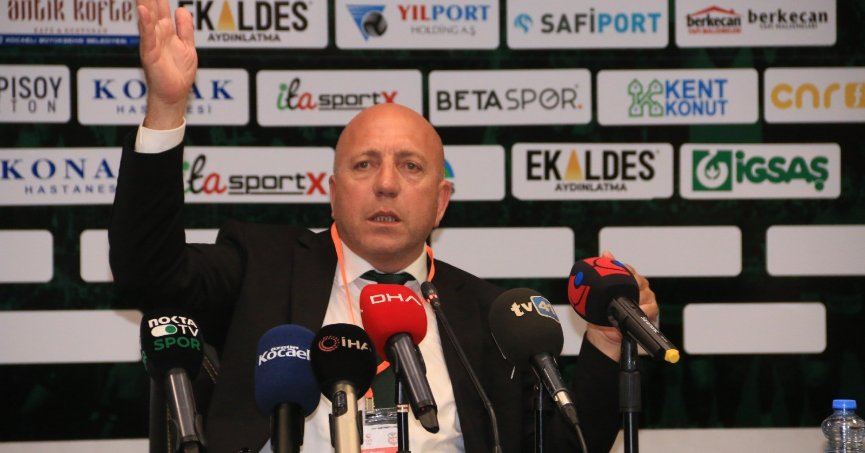 Engin Koyun: “Bu başarı benim değil, Kocaelispor sevdalısı olan herkesindir”