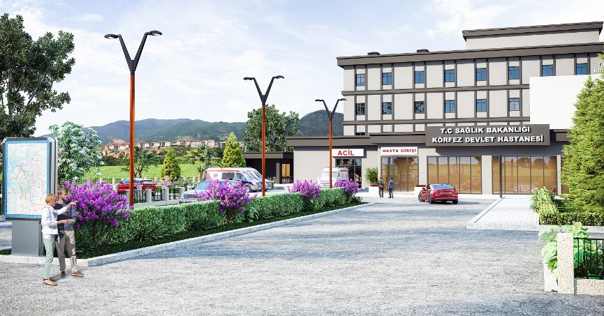 Körfez Devlet Hastanesi 54 yataklı yeni binasına kavuşuyor 