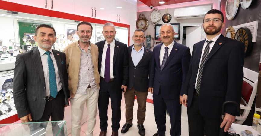 İlçe Başkanları 28 Mayıs için bir arada;  Cumhur İttifakı Gebze’de omuz omuza çalışıyor