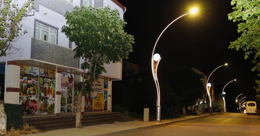 Barbaros Mahallesi’ne dekoratif aydınlatmalar