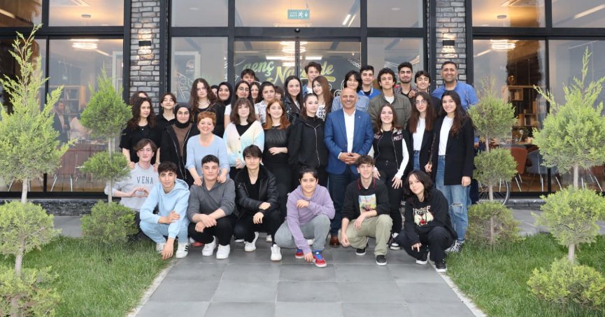 Başkan Söğüt, genç yeteneklerle buluştu