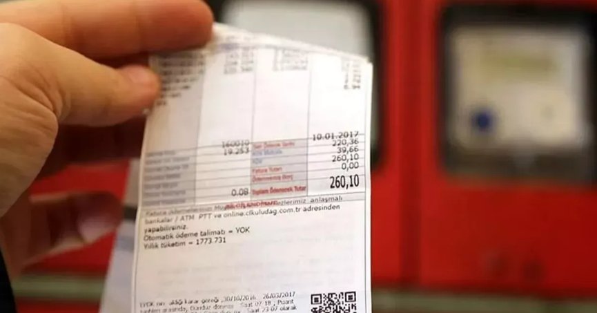 11 ilin fatura borçları silindi! Karar Resmi Gazete’de
