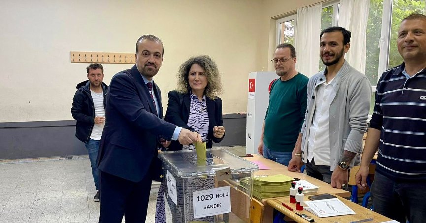 Talus, “Bu sabah ilk işimiz oyumuzu kullanmak olsun”