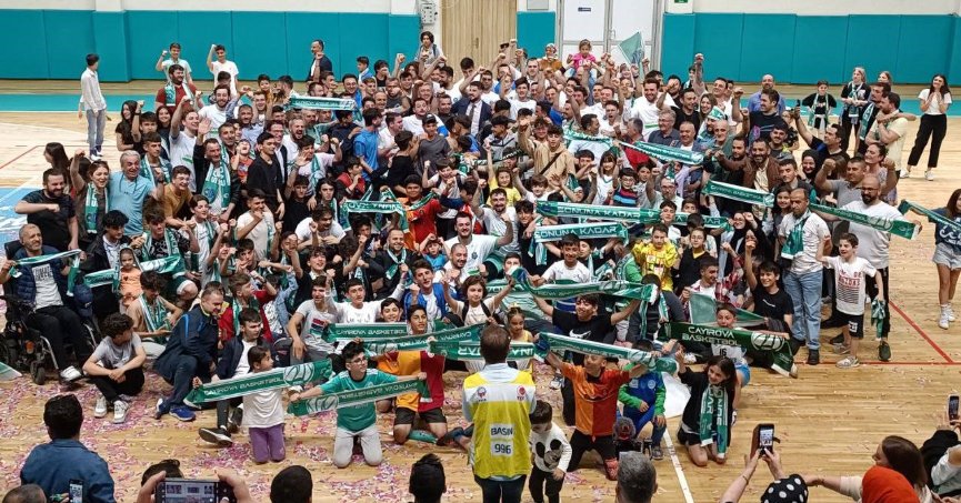 Çayırova Belediyesi, Türkiye Basketbol 1. Lig'ine yükselmeyi garantiledi