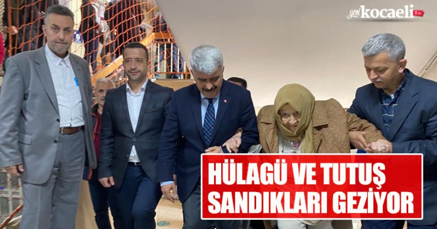 HÜLAGÜ VE TUTUŞ SANDIKLARI GEZİYOR