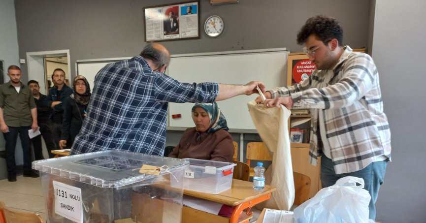 Kocaeli'de oy verme işlemi sona erdi