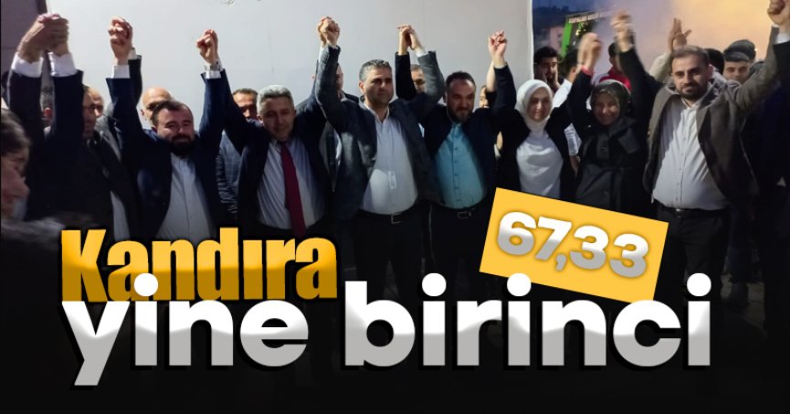 Kandıra yine birinci