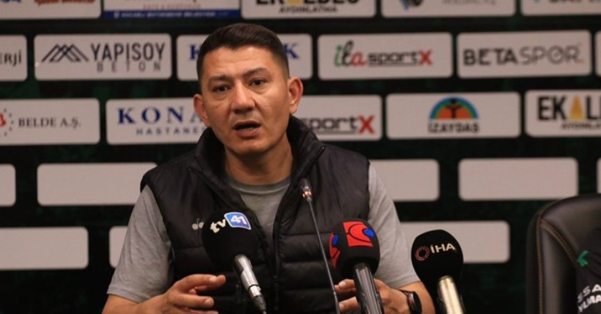 Kocaelispor’da Teknik Direktör Fırat Gül ile yolların ayrılmasına karar verildi