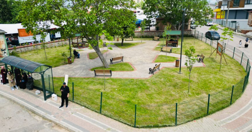 Hacı Mehmet Öztürk Kent Meydanı Tamamlandı