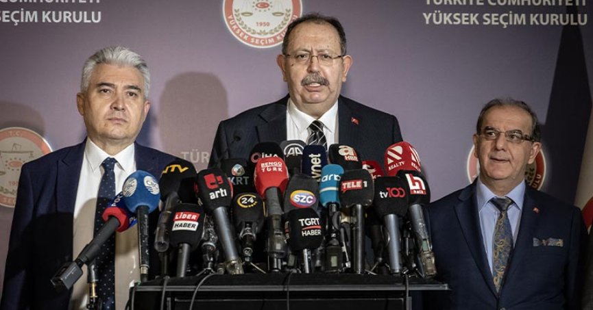 YSK Başkanı Yener: 'Kesin sonuçlar Resmi Gazete'ye gönderildi'