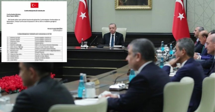 Cumhurbaşkanlığından internete düşen yeni Kabine listesiyle ilgili açıklama: Asılsızdır, haberler dezenformasyondur