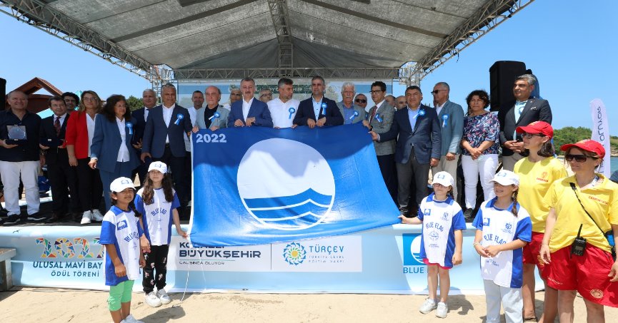 Büyükşehir, Mavi Bayrak “En İyi Çevre Eğitim Etkinlikleri” ödülünü kazandı