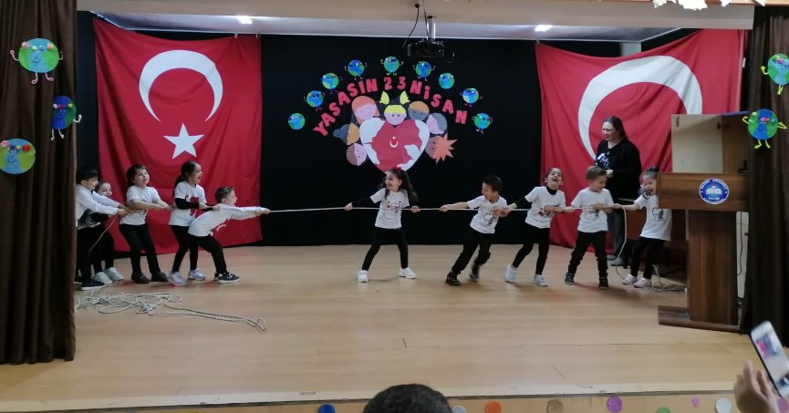 Minikler bu proje ile milli ve manevi değerleri öğrendi