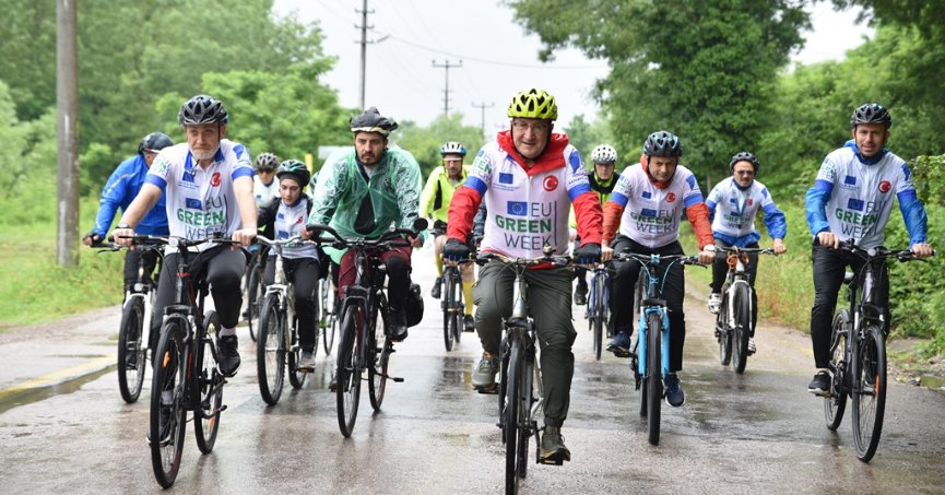 AB Yeşil Haftası Etkinliği’nde pedallar karbon nötr bir dünya için döndü