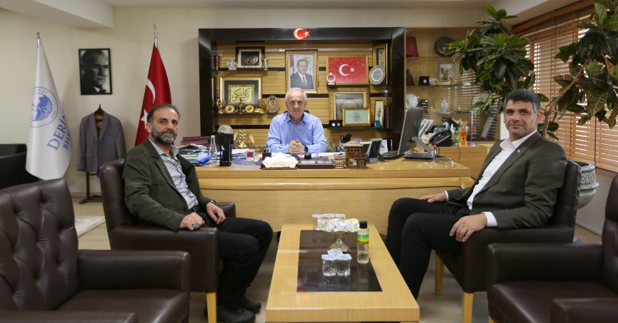 Başkan Aygün, Kocaman’ı Ağırladı