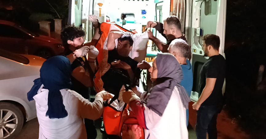 Husumetlisi tarafından vuruldu, yaralı halde 2 buçuk kilometre evine yürüdü