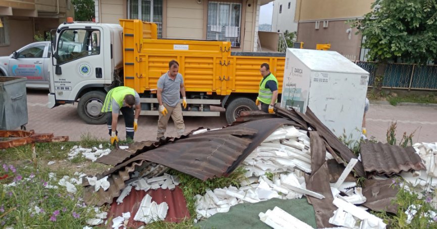 Darıca Belediyesi 5 ayda 27 bin ton çöp topladı