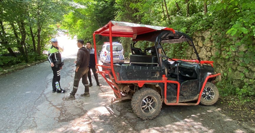 Freni tutmayan ATV kazaya sebep oldu: 4 kişi yaralandı