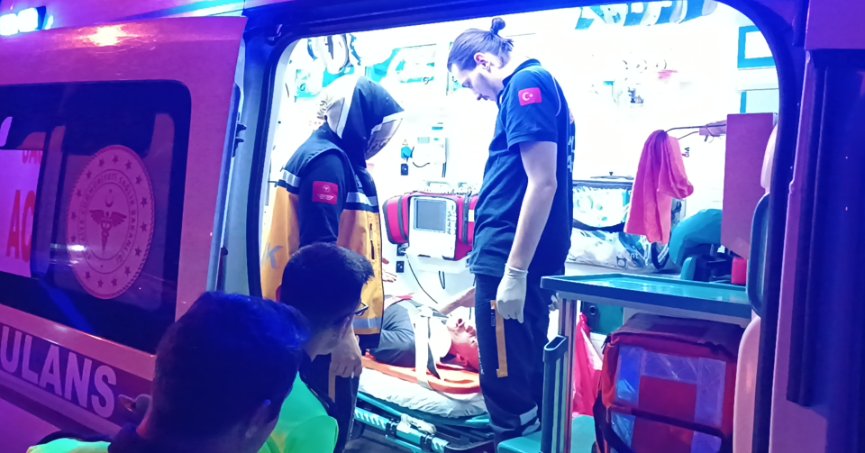 Otomobilin çarpıp kaçtığı yaya yaralandı