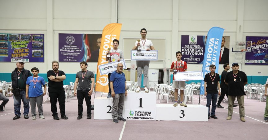 2 günlük kıyasıya yarışta dereceye girenlere ödüllerine kavuştu