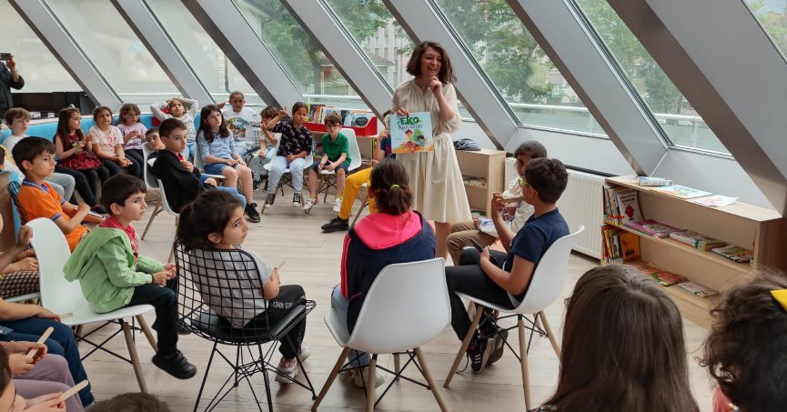 Başiskele Çocuk Kütüphanesi’nde “Eko Kahraman” Buluşması