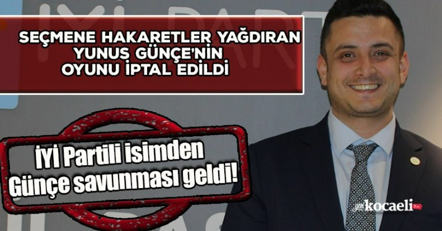 İYİ Partili isimden savunma geldi!