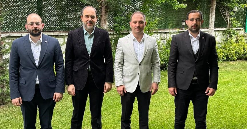 Başiskele eski belediye başkanı o isimleri evinde ağırladı