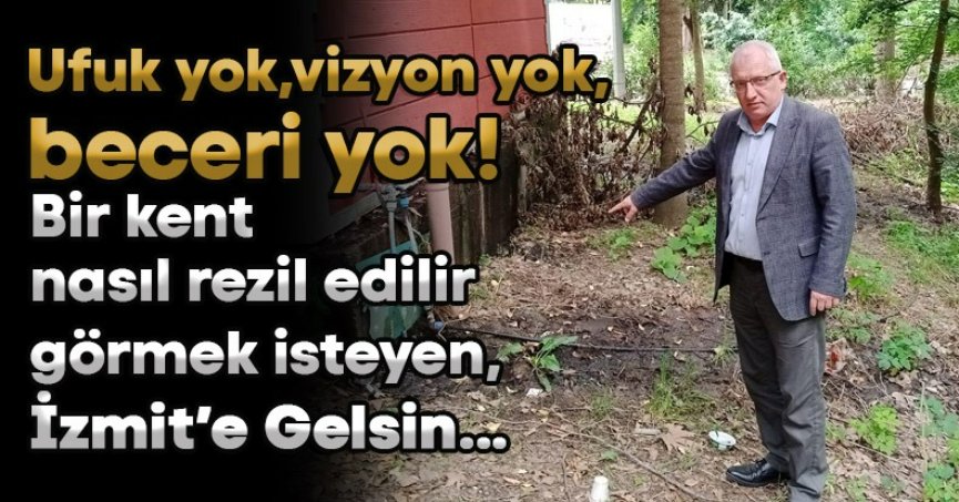 UFUK YOK, VİZYON YOK, BECERİ YOK