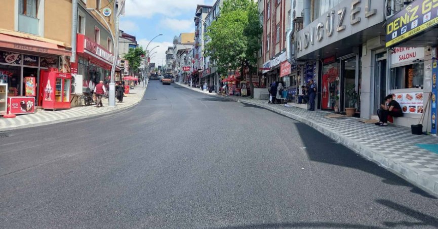Dilovası İstiklal Caddesi yenilendi
