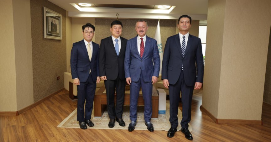 Posco’nun CEO’sundan Başkan Büyükakın’a ziyaret