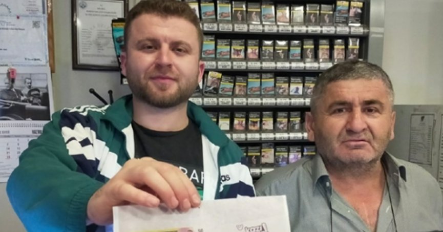 KANDIRADA BİR VATADAŞ KAZI KAZANDAN 4 MİLYONLUK İKRAMİYE KAZANDI!