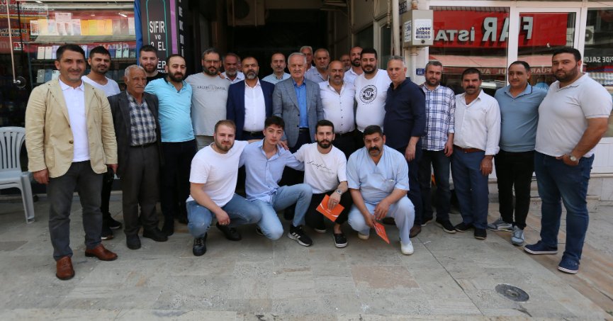 Başkan Aygün Esnaf Buluşmalarını Sürdürüyor