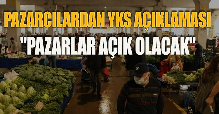 PAZARCILARDAN YKS AÇIKLAMASI!
