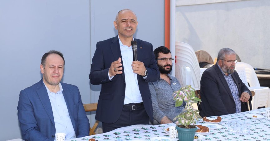 Başkan Söğüt, Fen İşleri personeli ile bayramlaştı