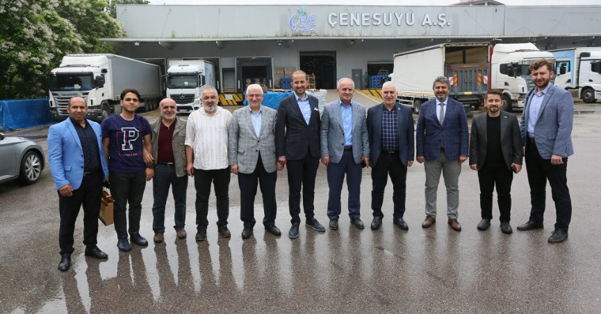 Başkan Aygün MÜSİAD´ı Konuk Etti