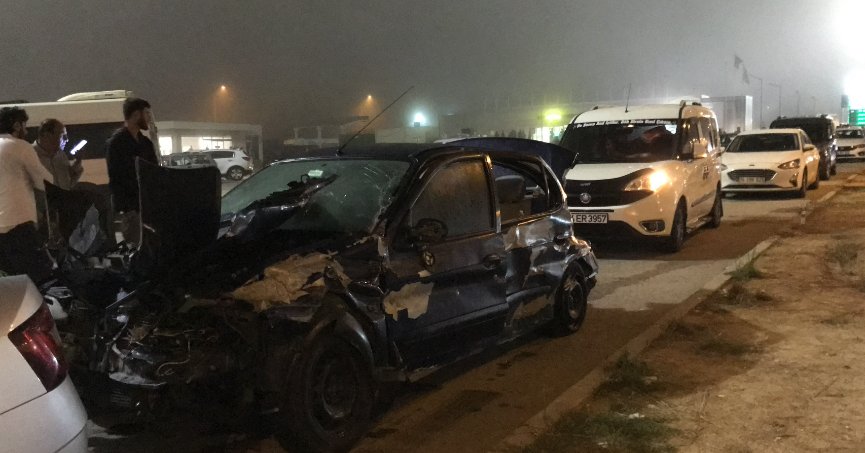 Kuzey Marmara Otoyolu’nda kaza: Bayram tatili yolunda kontak kapattılar