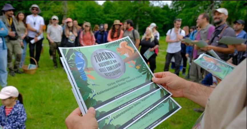 Doğaseverler “Tür Say” etkinliğinde buluştu