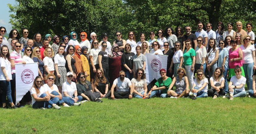 Yıl boyunca emek verip ter döktüler, bugün de başarıyı kutladılar