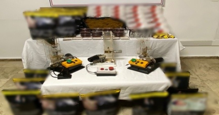 Yüz binlerce kaçak makaron, yüzlerce kaçak tarihi eser ele geçirildi